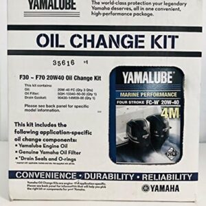 Yamaha YamaLube LUB-MRNSM-KT-20 20W-40 Oil Change Kit
