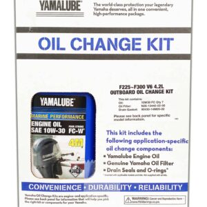Yamaha YamaLube LUB-MRNXL-KT-10 10W-30 Oil Change Kit